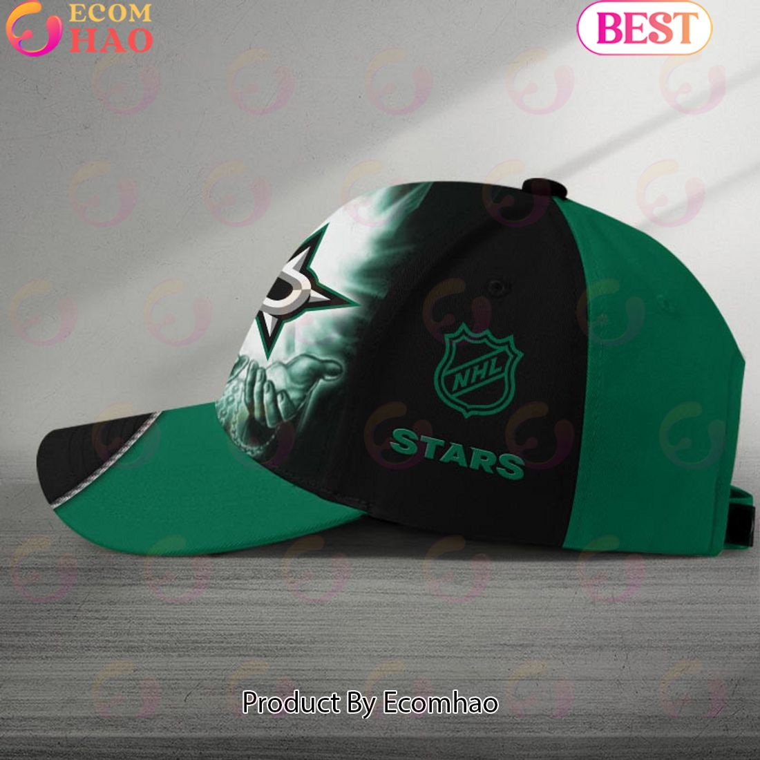 NHL Dallas Stars God’s Gift Design Custom Name Cap