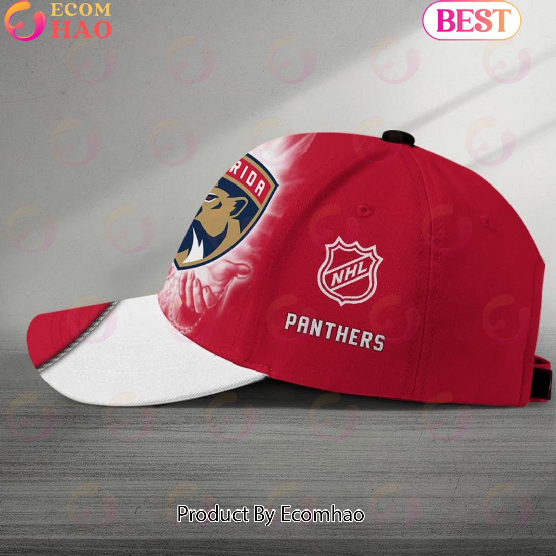 NHL Florida Panthers God’s Gift Design Custom Name Cap