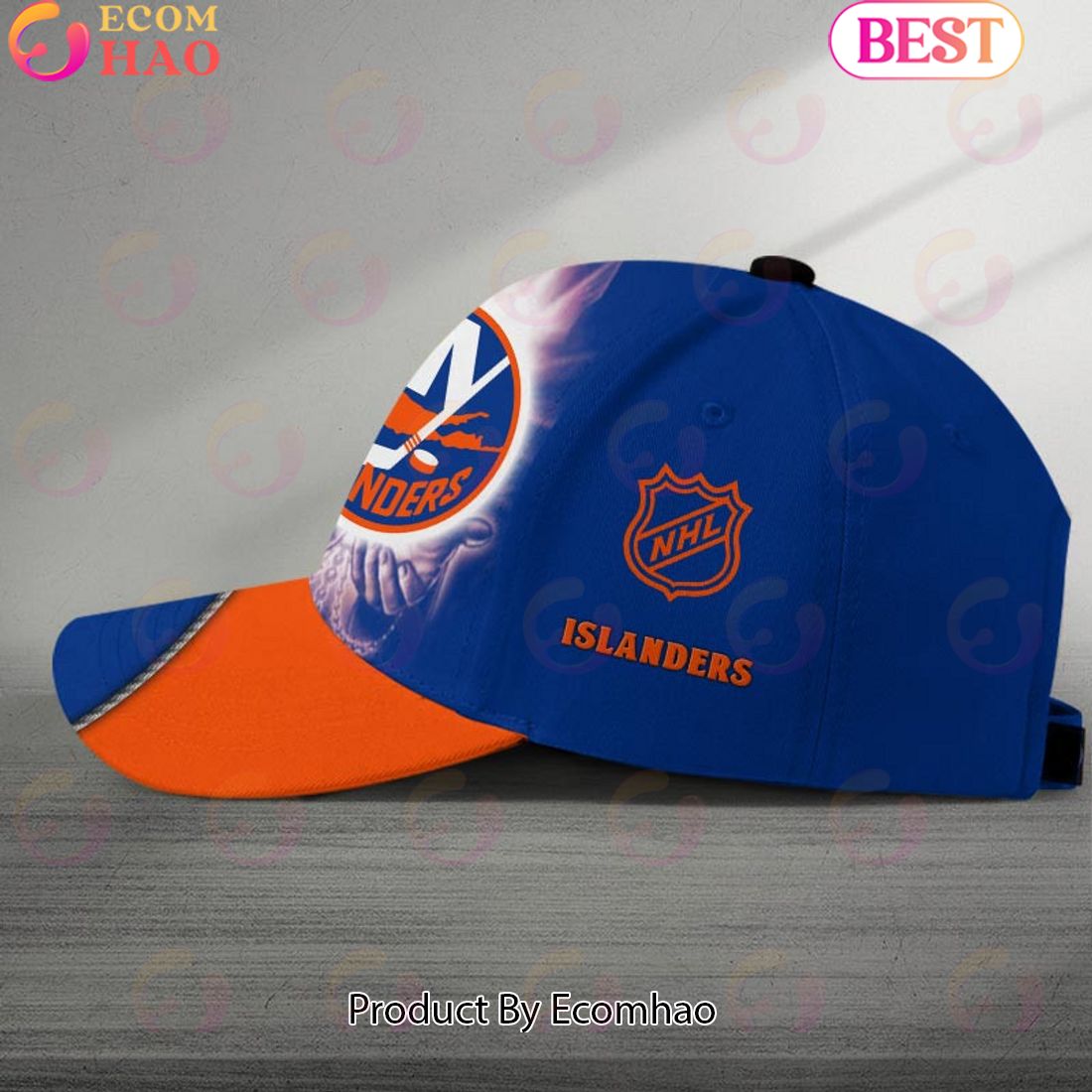 NHL New York Islanders God’s Gift Design Custom Name Cap