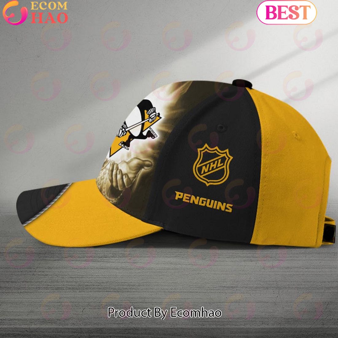 NHL Pittsburgh Penguins God’s Gift Design Custom Name Cap