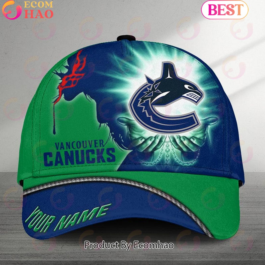 NHL Toronto Maple Leafs God’s Gift Design Custom Name Cap