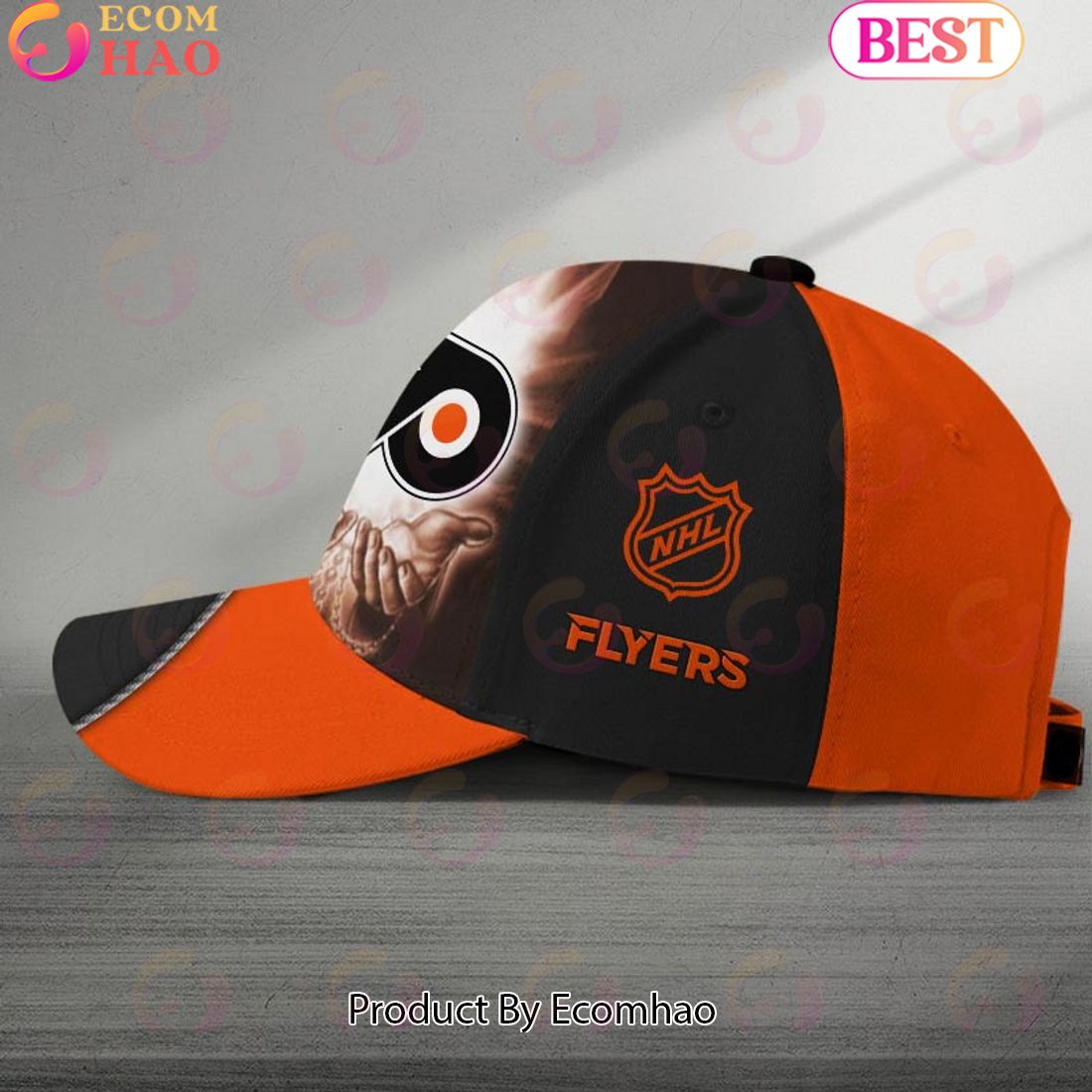 NHL Philadelphia Flyers God’s Gift Design Custom Name Cap