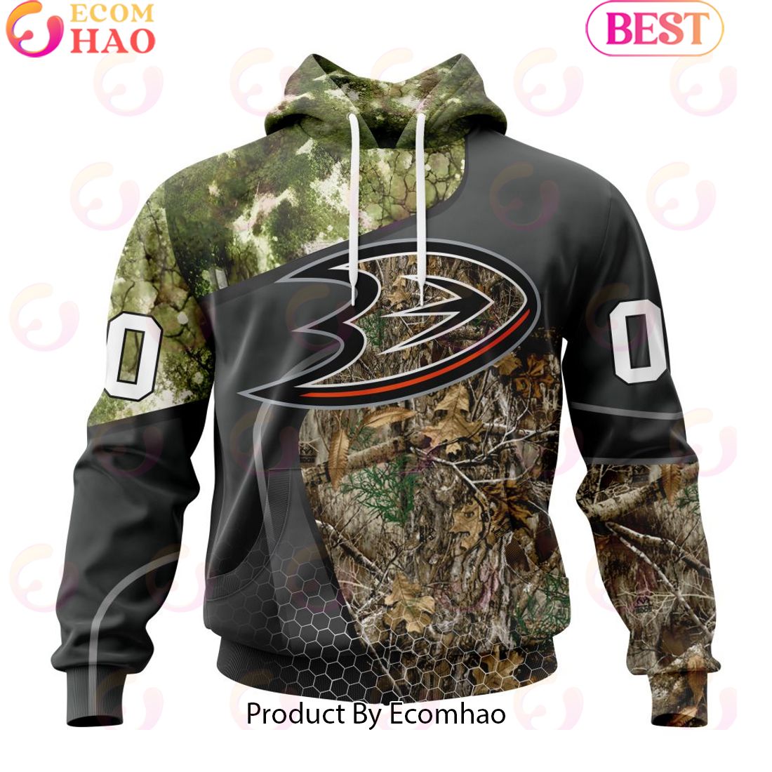 Personalized NHL Buffalo Sabres Special Hunting Camo Design Full Printed Hoodie