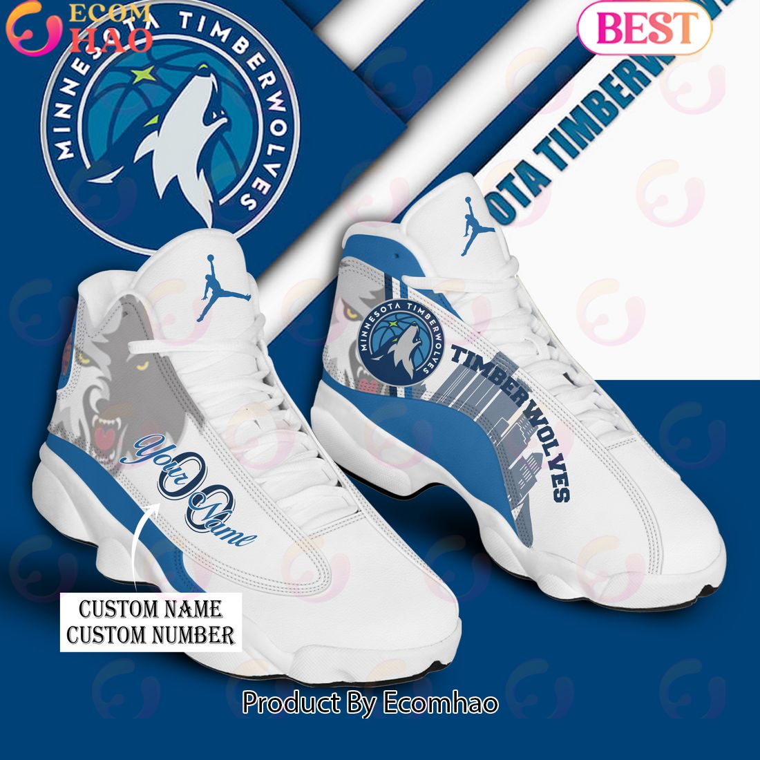 NBA Oklahoma City Thunder Personalized Name And Number Air Jordan 13