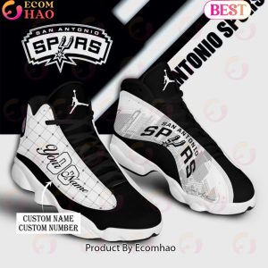 NBA San Antonio Spurs Personalized Air Jordan 13 Limited Edition NBA San Antonio Spurs Personalized Air Jordan 13 Limited Edition