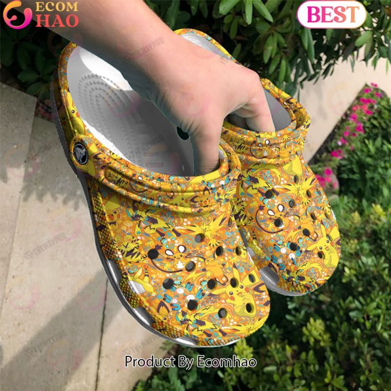 Pattern Clogs Electric Type Pattern Custom Classic Clogs - Ecomhao Store
