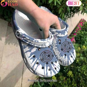 Poliwhirl Tie Dye Face Custom Classic Clogs