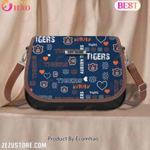 Auburn Tigers NCAA Leather Shoulder Bag