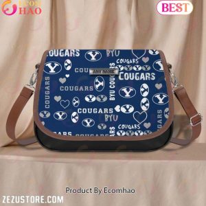 BYU Cougars NCAA Leather Shoulder Bag