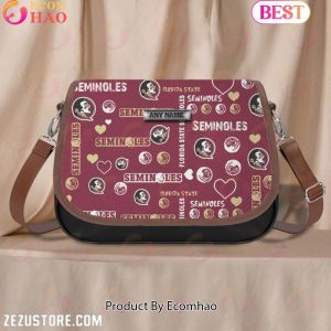 Florida State Seminoles NCAA Leather Shoulder Bag