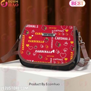 Louisville Cardinals NCAA Leather Shoulder Bag
