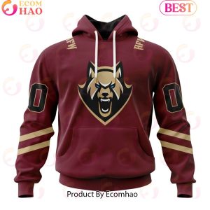 Custom Albany FireWolves Jersey Personalized Letters Number Hoodie