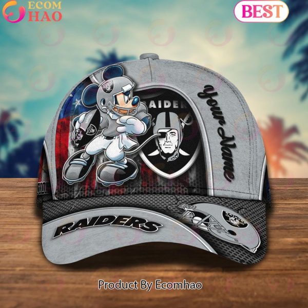 NFL Las Vegas Raiders Mickey Cap Trending New Arrivals Custom Cap