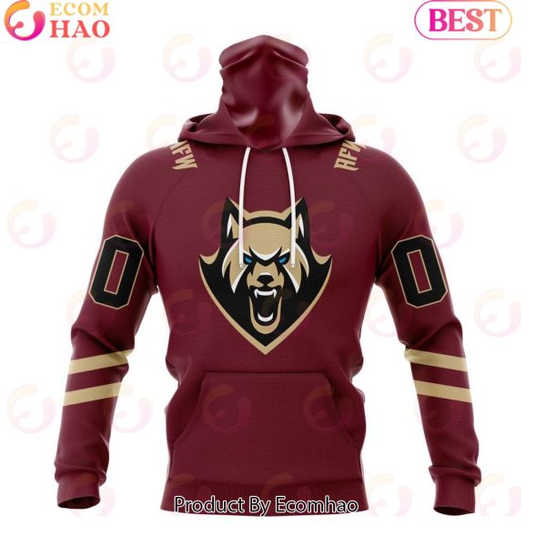 Custom Albany FireWolves Jersey Personalized Letters Number Hoodie