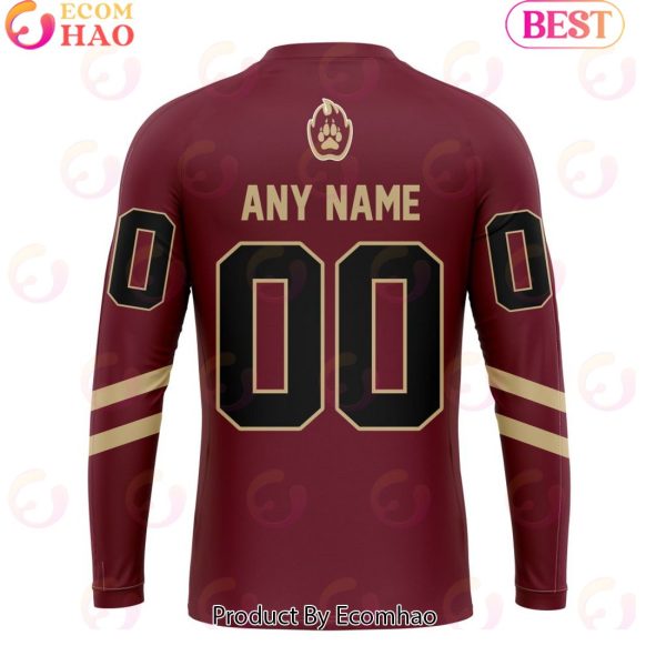 Custom Albany FireWolves Jersey Personalized Letters Number Hoodie