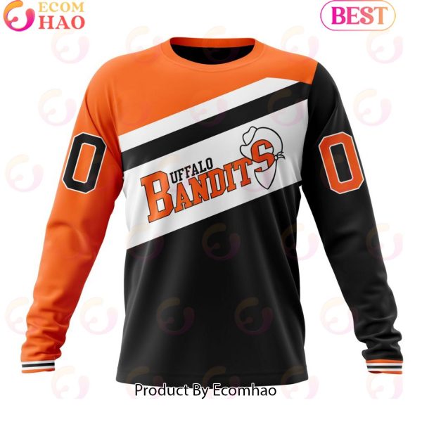 Custom Buffalo Bandits Jersey Personalized Letters Number Hoodie