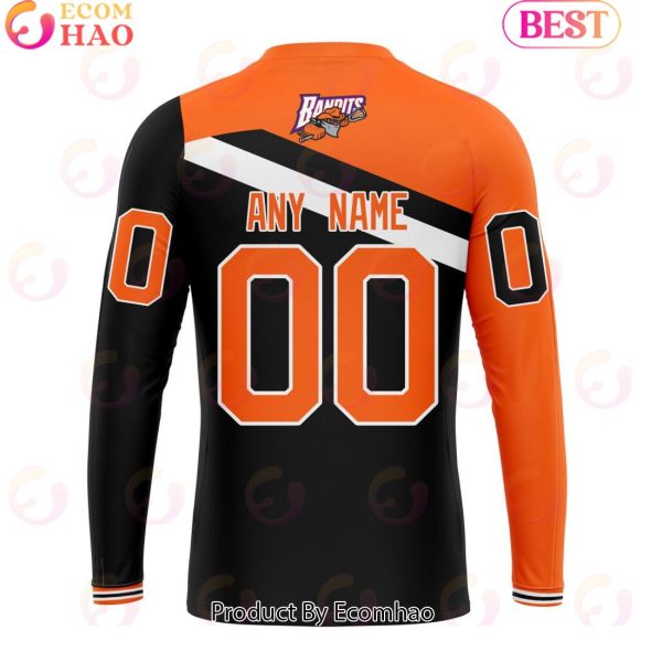 Custom Buffalo Bandits Jersey Personalized Letters Number Hoodie
