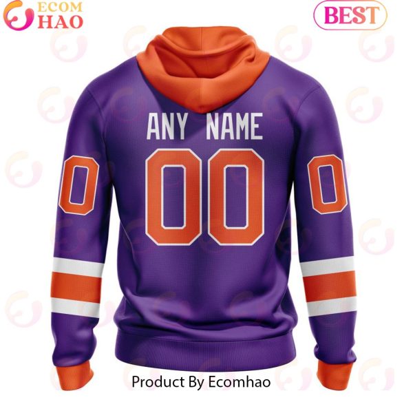 Custom Halifax Thunderbirds Jersey Personalized Letters Number Hoodie