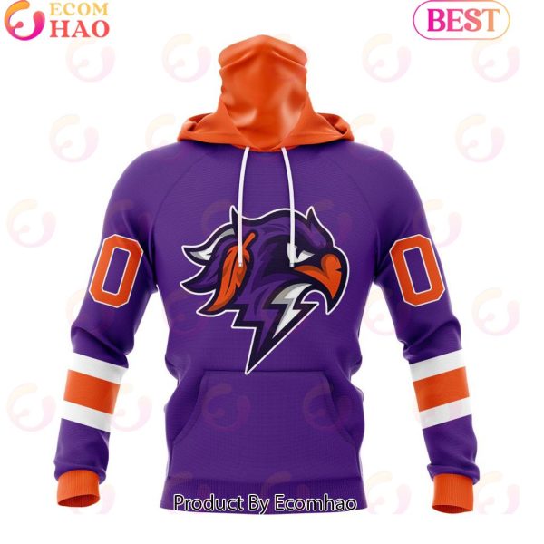 Custom Halifax Thunderbirds Jersey Personalized Letters Number Hoodie