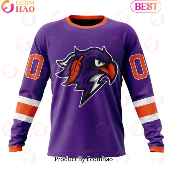 Custom Halifax Thunderbirds Jersey Personalized Letters Number Hoodie