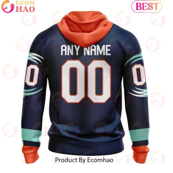 Custom New York Riptide Jersey Personalized Letters Number Hoodie