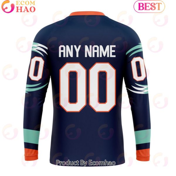 Custom New York Riptide Jersey Personalized Letters Number Hoodie