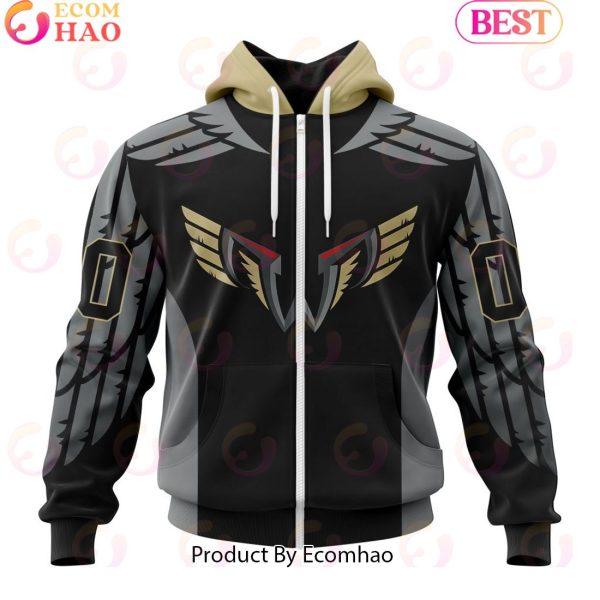Custom Philadelphia Wings Jersey Personalized Letters Number Hoodie