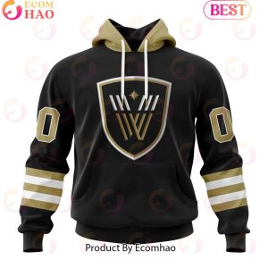 Custom Vancouver Warriors Jersey Personalized Letters Number Hoodie