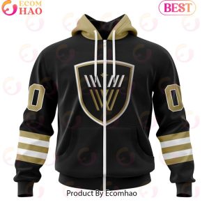 Custom Vancouver Warriors Jersey Personalized Letters Number Hoodie