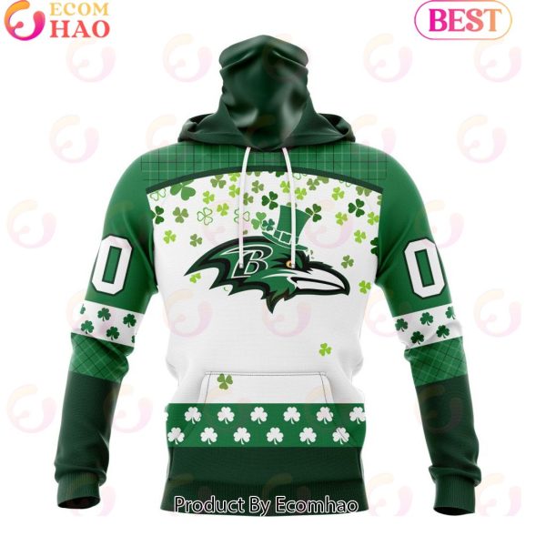 Personalized NFL Baltimore Ravens Special Design For St. Patrick’s Day 3D Hoodie