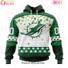 Personalized NFL New England Patriots Special Design For St. Patrick’s Day 3D Hoodie