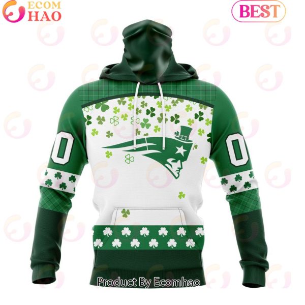 Personalized NFL New England Patriots Special Design For St. Patrick’s Day 3D Hoodie