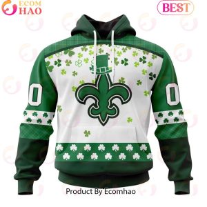 Personalized NFL New Orleans Saints Special Design For St. Patrick’s Day 3D Hoodie