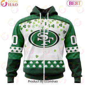 Personalized NFL San Francisco 49ers Special Design For St. Patrick’s Day 3D Hoodie
