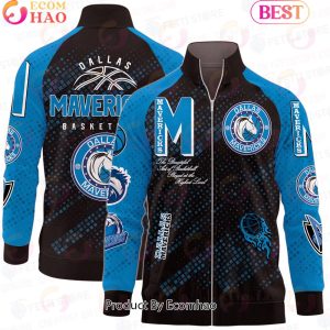 Dallas Mavericks National Basketball Association Stand Collar Zipper Jacket Dallas Mavericks National Basketball Association Stand Collar Zipper Jacket