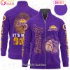 Phoenix Suns National Basketball Association Stand Collar Zipper Jacket