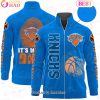 New York Knicks National Basketball Association Stand Collar Zipper Jacket
