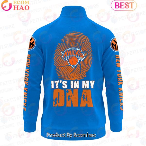 New York Knicks – NBA AOP Stand Collar Zipper Jacket