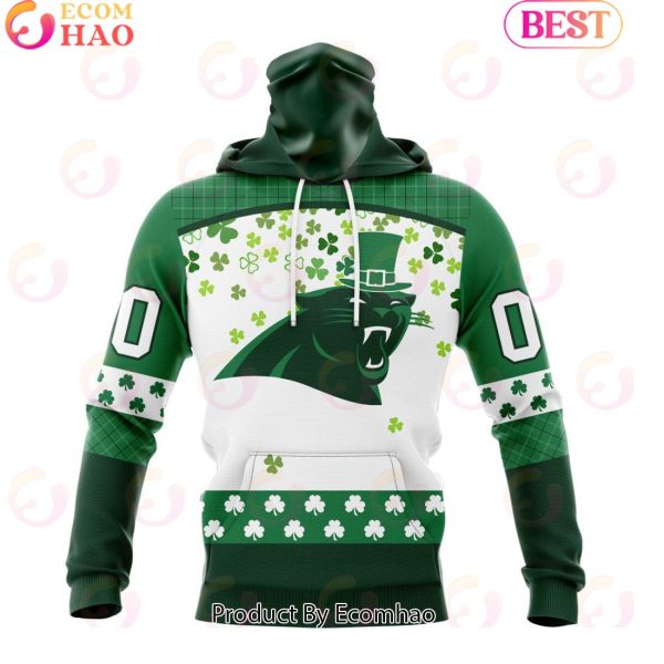 Customize NFL Carolina Panthers Special Design For St. Patrick’s Day 3D Hoodie