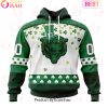 Customize NFL Carolina Panthers Special Design For St. Patrick’s Day 3D Hoodie