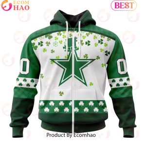 Customize NFL Dallas Cowboys Special Design For St. Patrick’s Day 3D Hoodie