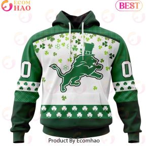 Customize NFL Detroit Lions Special Design For St. Patrick’s Day 3D Hoodie Customize NFL Detroit Lions Special Design For St. Patrick’s Day 3D Hoodie