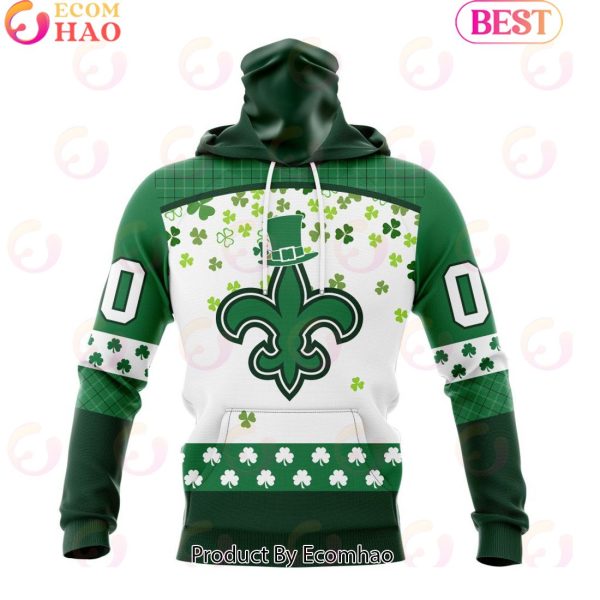 Customize NFL New Orleans Saints Special Design For St. Patrick’s Day 3D Hoodie