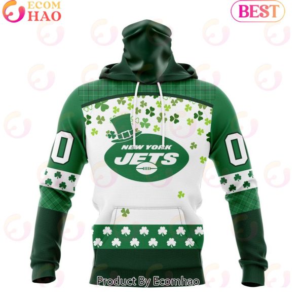 Customize NFL New York Jets Special Design For St. Patrick’s Day 3D Hoodie