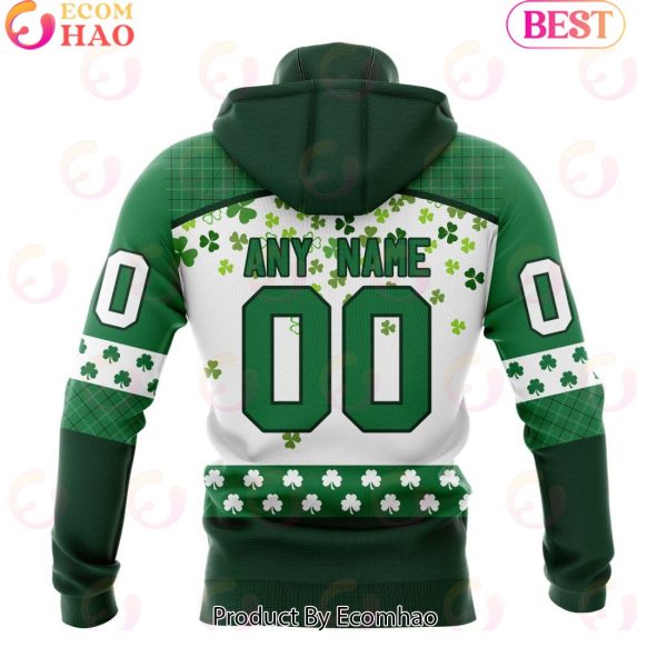 Customize NFL San Francisco 49ers Special Design For St. Patrick’s Day 3D Hoodie