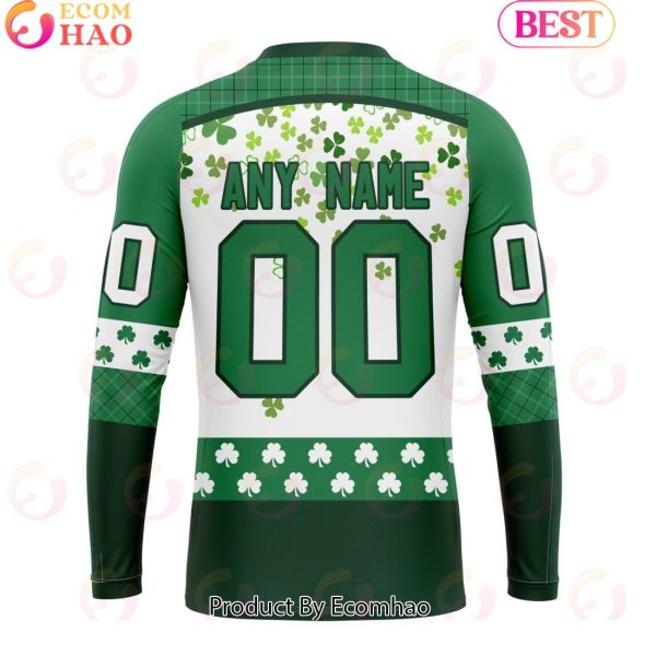 Customize NFL San Francisco 49ers Special Design For St. Patrick’s Day 3D Hoodie