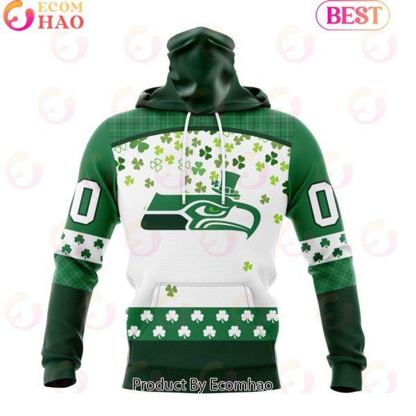 Customize NFL Seattle Seahawks Special Design For St. Patrick’s Day 3D Hoodie