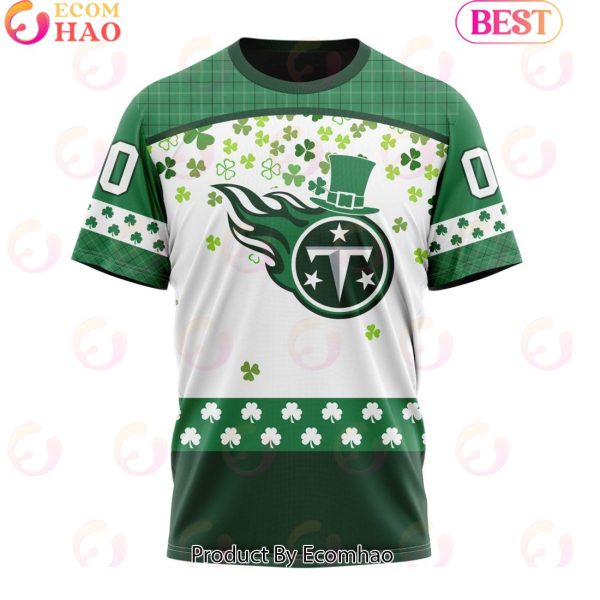 Customize NFL Tennessee Titans Special Design For St. Patrick’s Day 3D Hoodie