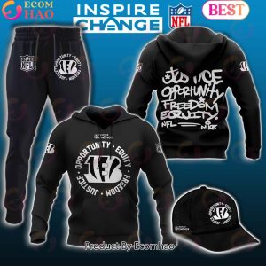 Cincinnati Bengals NFL Inspire Change Hoodie Longpants Cap Set