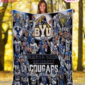 NCAA BYU Tribute, Football History Legend Blanket NCAA BYU Tribute, Football History Legend Blanket